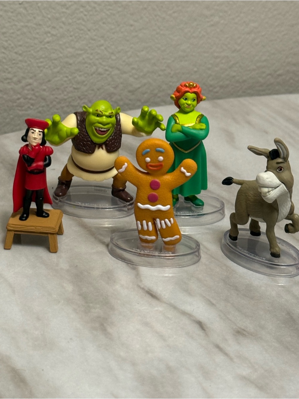 Shrek character figurines
